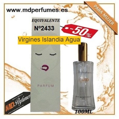 Oferta Perfume mujer Virgines Islandia agua Nº2433